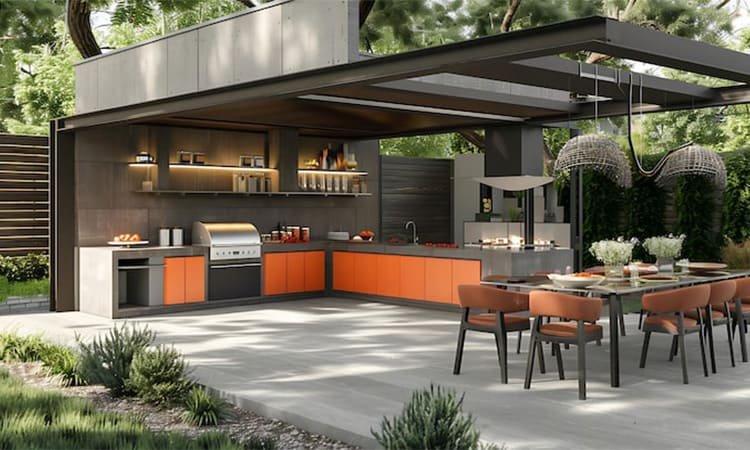 Dapur Outdoor Plug-and-Play: Fleksibilitas Desain di 2025