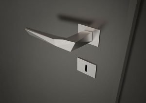 Modern dan futuristik dari handle pintu gaya designer