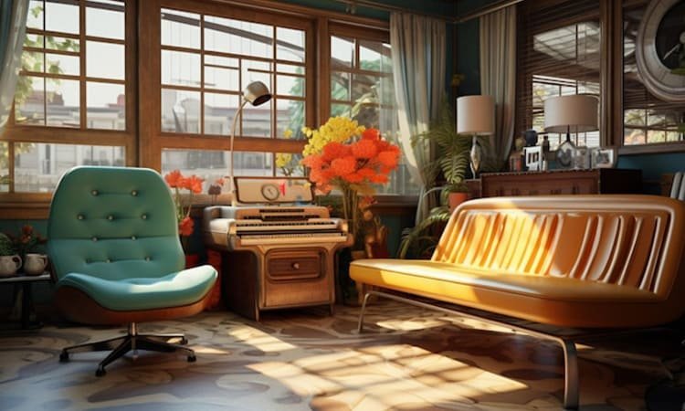 Kembali dengan Gaya Retro-Fungsional: Menyatukan Nostalgia dan Efisiensi dalam Desain Interior 2025
