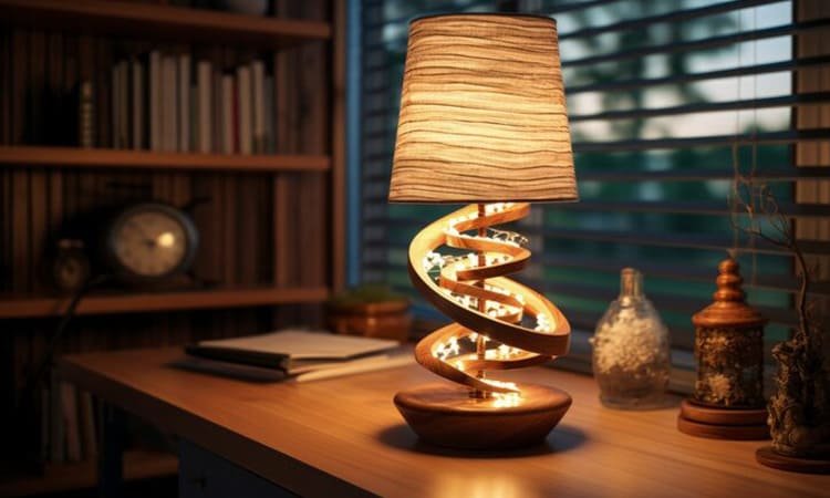 Lampu Meja Fabrik Lipat (Pleat Lamps): Cahaya Hangat untuk Interior Modern