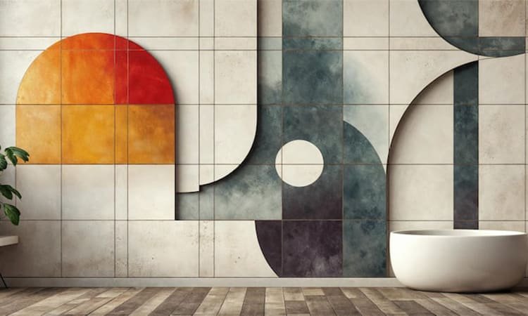 Textured Walls & Statement Surfaces: Tren Dinding Artistik Modern 2025