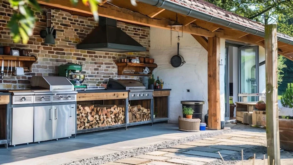 Dapur Outdoor Sederhana yang Cocok untuk Rumah di Indonesia