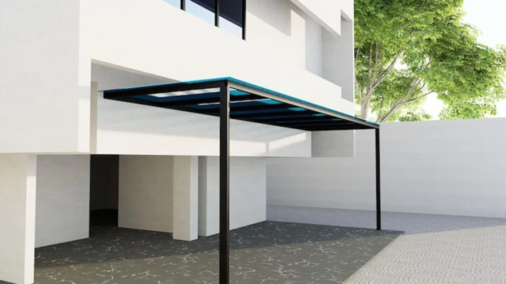 Desain Carport Modern Minimalis untuk Rumah Lahan Sempit