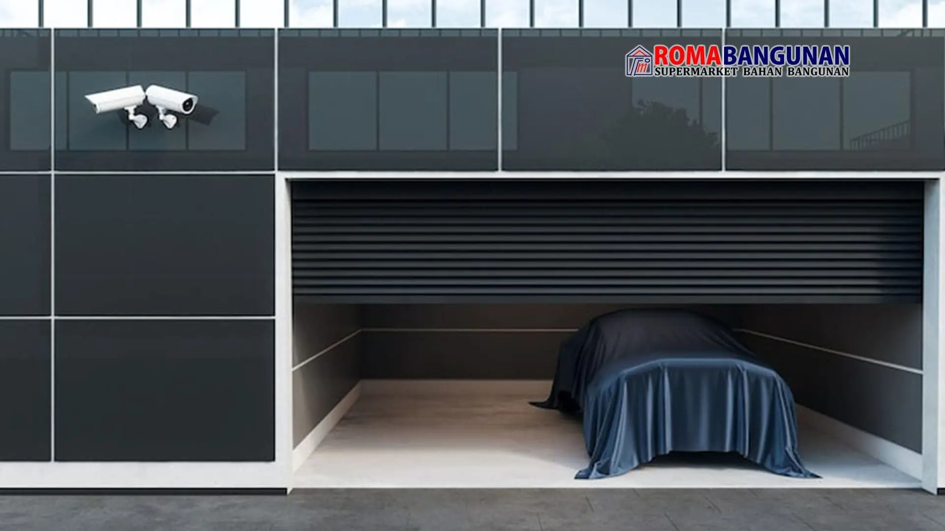 Inspirasi Garasi Semi Terbuka yang Aman Tapi Tetap Estetik