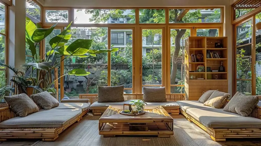 Inspirasi Ruang Tamu Outdoor Semi Indoor untuk Rumah Tropis yang Nyaman dan Estetik