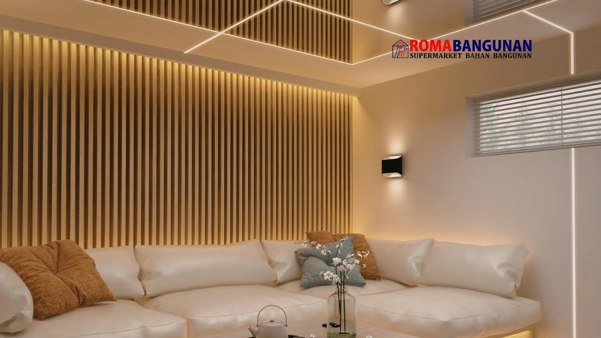 pilih lampu LED untuk rumah roma bangunan
