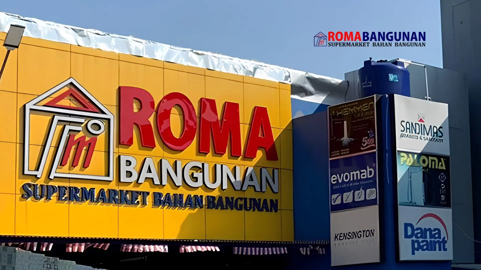toko bangunan terlengkap - roma bangunan