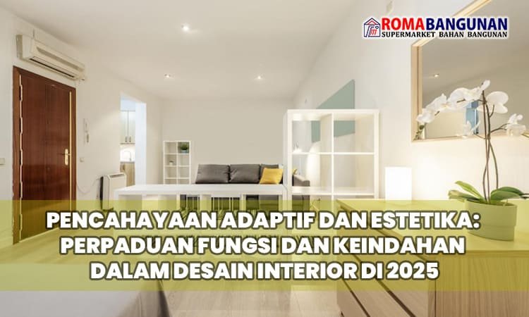 Pencahayaan Adaptif dan Estetika: Perpaduan Fungsi dan Keindahan dalam Desain Interior di 2025
