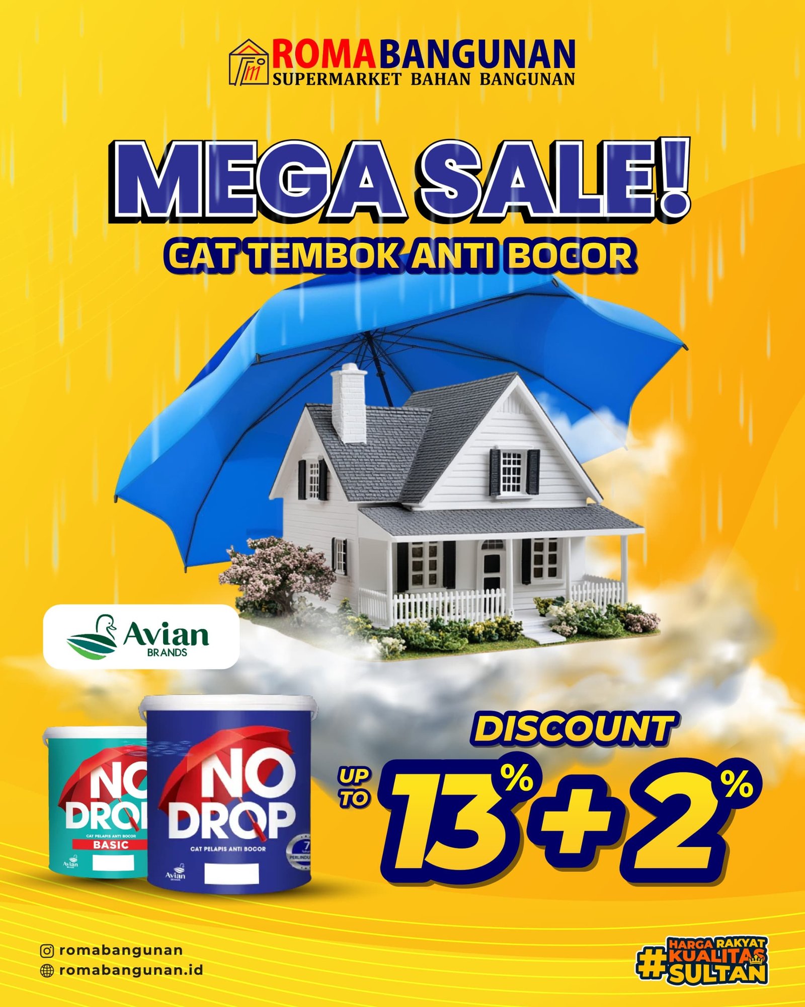 MEGA SALE ROMA BANGUNAN