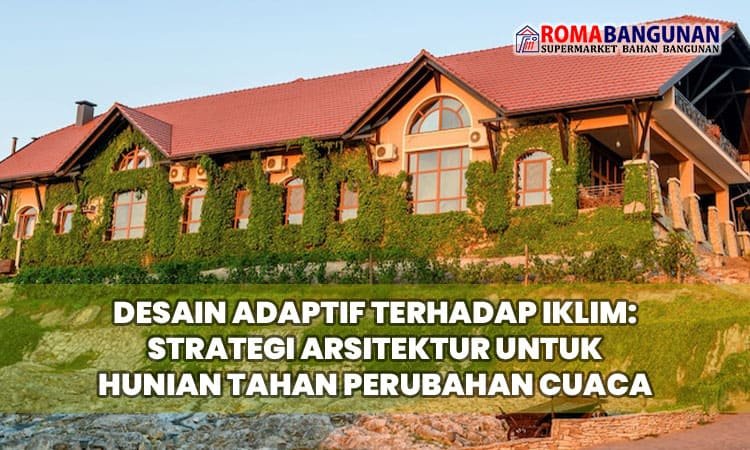 Desain Adaptif terhadap Iklim: Strategi Arsitektur untuk Hunian Tahan Perubahan Cuaca