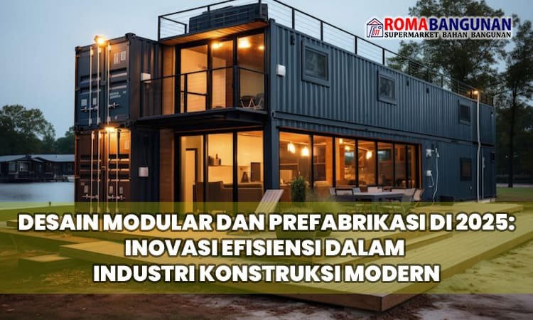 Desain Modular dan Prefabrikasi di 2025: Inovasi Efisiensi dalam Industri Konstruksi Modern