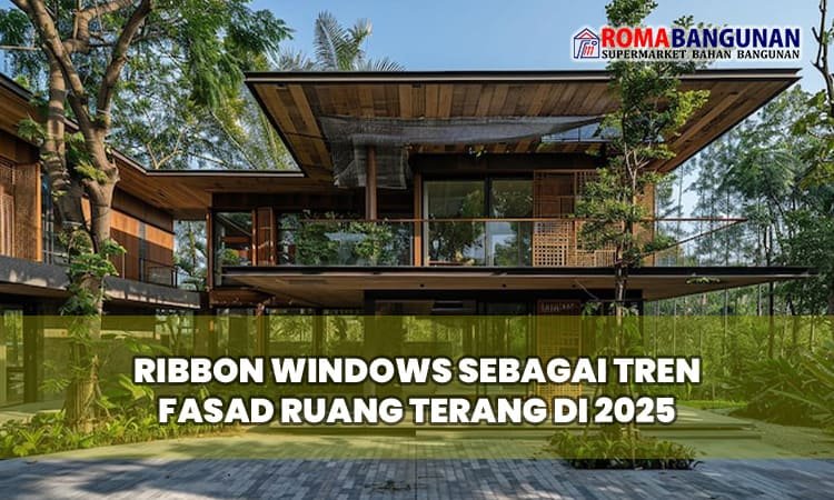Ribbon Windows sebagai Tren Fasad Ruang Terang di 2025