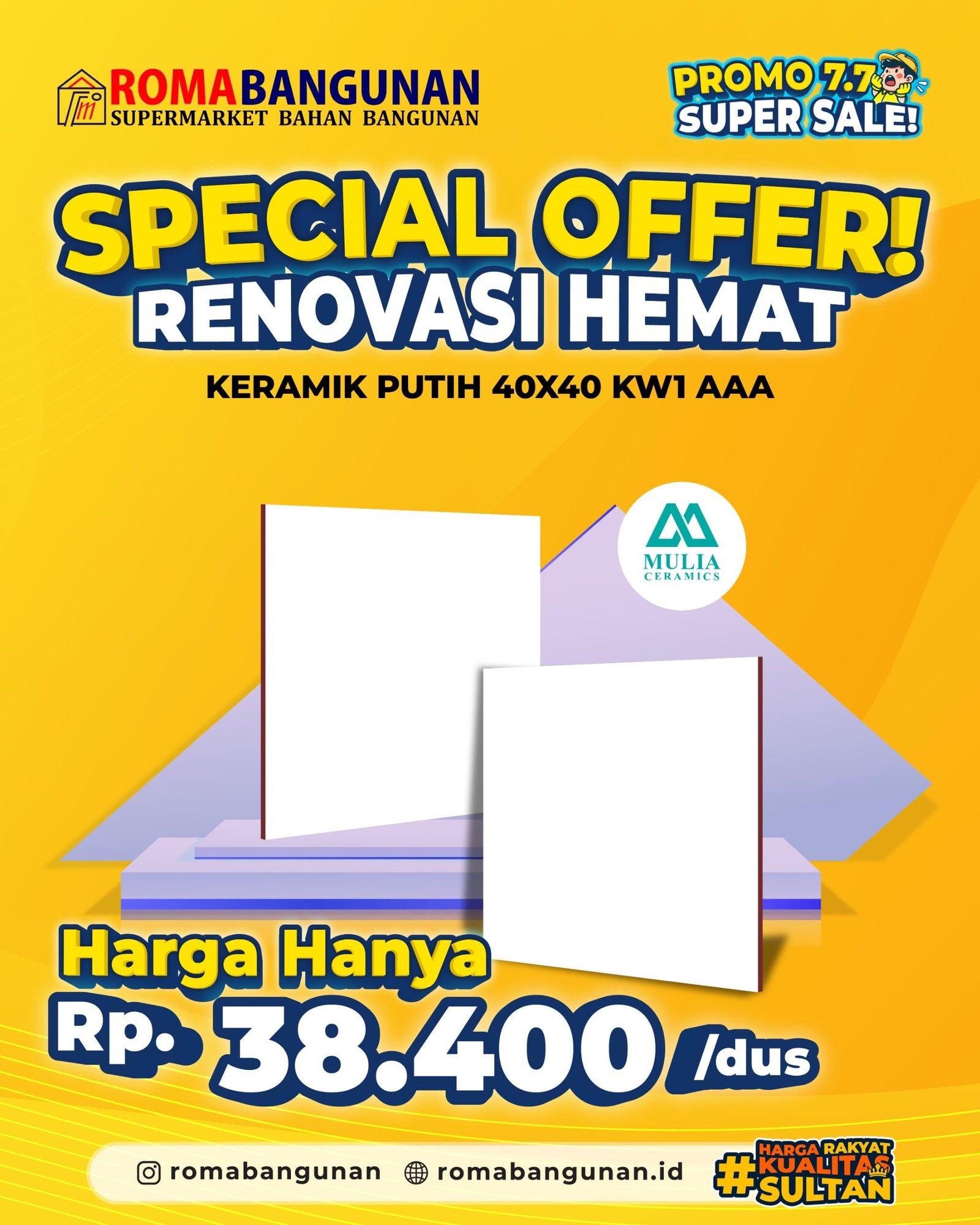 ✨ SPESIAL BANGET BUAT YANG MAU RENOVASI HEMAT! ✨