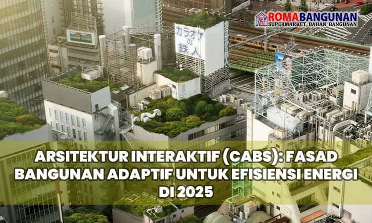 Arsitektur Interaktif (CABS): Fasad Bangunan Adaptif untuk Efisiensi Energi di 2025