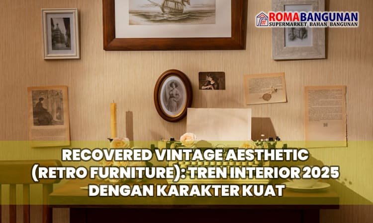 Recovered Vintage Aesthetic (Retro Furniture): Tren Interior 2025 dengan Karakter Kuat