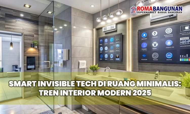 Smart Invisible Tech di Ruang Minimalis: Tren Interior Modern 2025