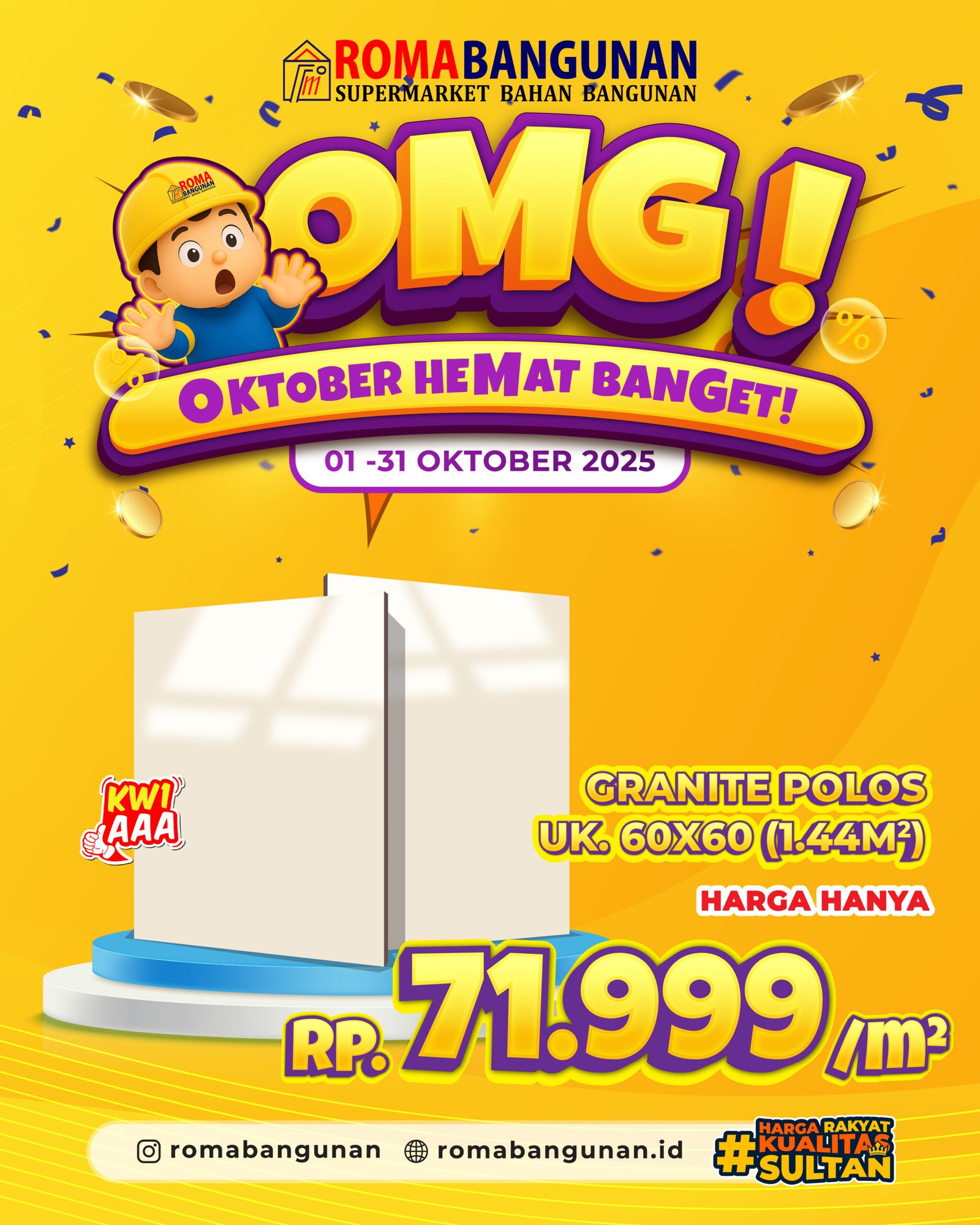 OMG! PROMO GRANITE POLOS!