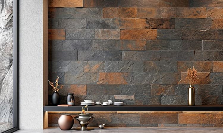 Textured Walls & Statement Surfaces: Tren Dinding Artistik Modern 2025