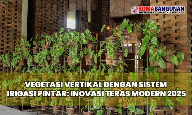 Vegetasi Vertikal dengan Sistem Irigasi Pintar: Inovasi Teras Modern 2025