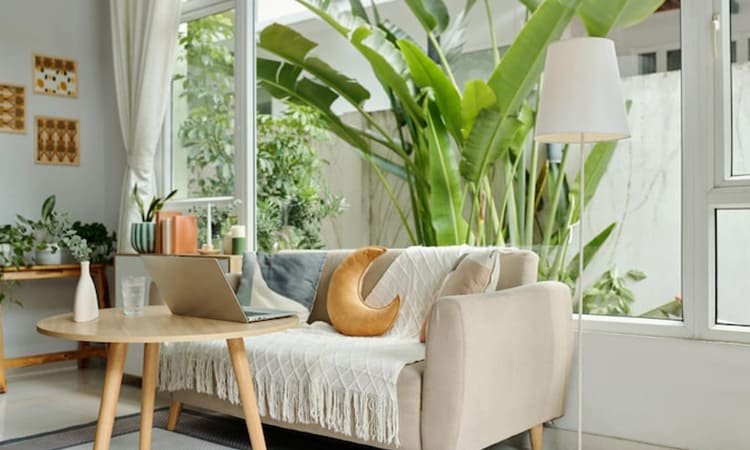 Interior Rumah Adem Tanpa AC dengan Desain Tropis Modern Akhir 2025