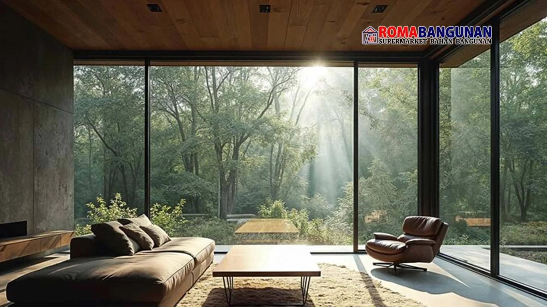 Tren Jendela Besar dan Skylight untuk Rumah Tropis Modern